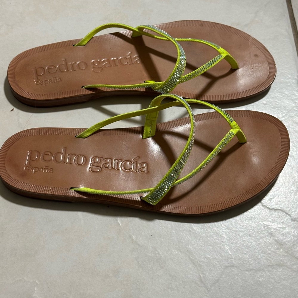 Pedro Garcia Swarovski sandals Size 38. in good condition only worn twice. - Picture 8 of 11